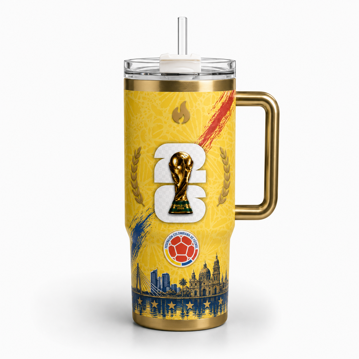 COLOMBIA WC26 x Forge Surge™ 40oz Tumbler – FORGE HQ
