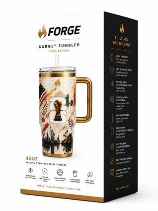 WC26 x Forge Surge™ 40oz Tumbler