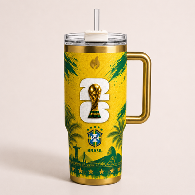 BRAZIL WC26 x Forge Surge™ 40oz Tumbler