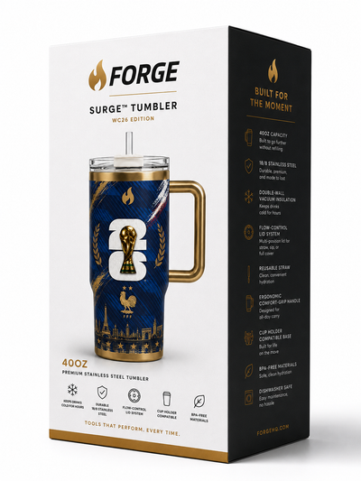 FRANCE WC26 x Forge Surge™ 40oz Tumbler