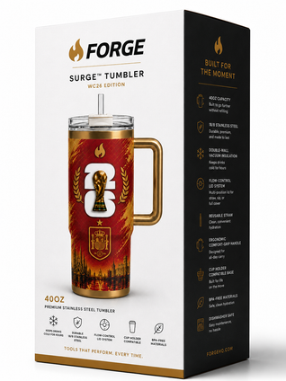 SPAIN WC26 x Forge Surge™ 40oz Tumbler