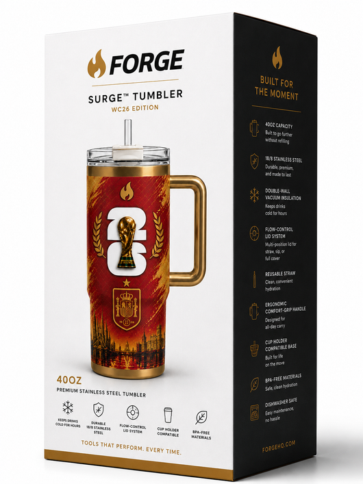 SPAIN WC26 x Forge Surge™ 40oz Tumbler